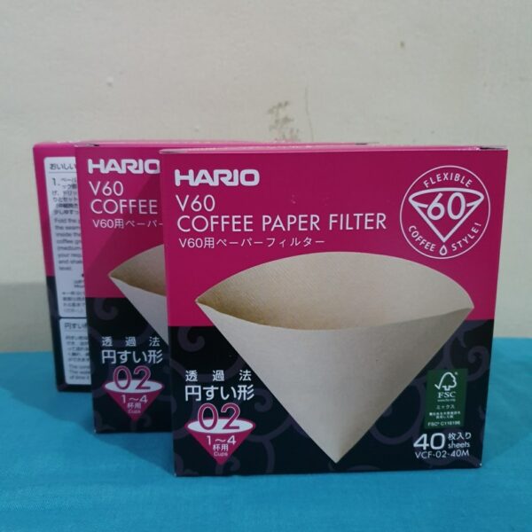 paper filter hario coklat
